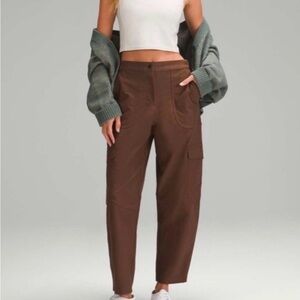 lululemon Utilitech Brown Ankle Pants